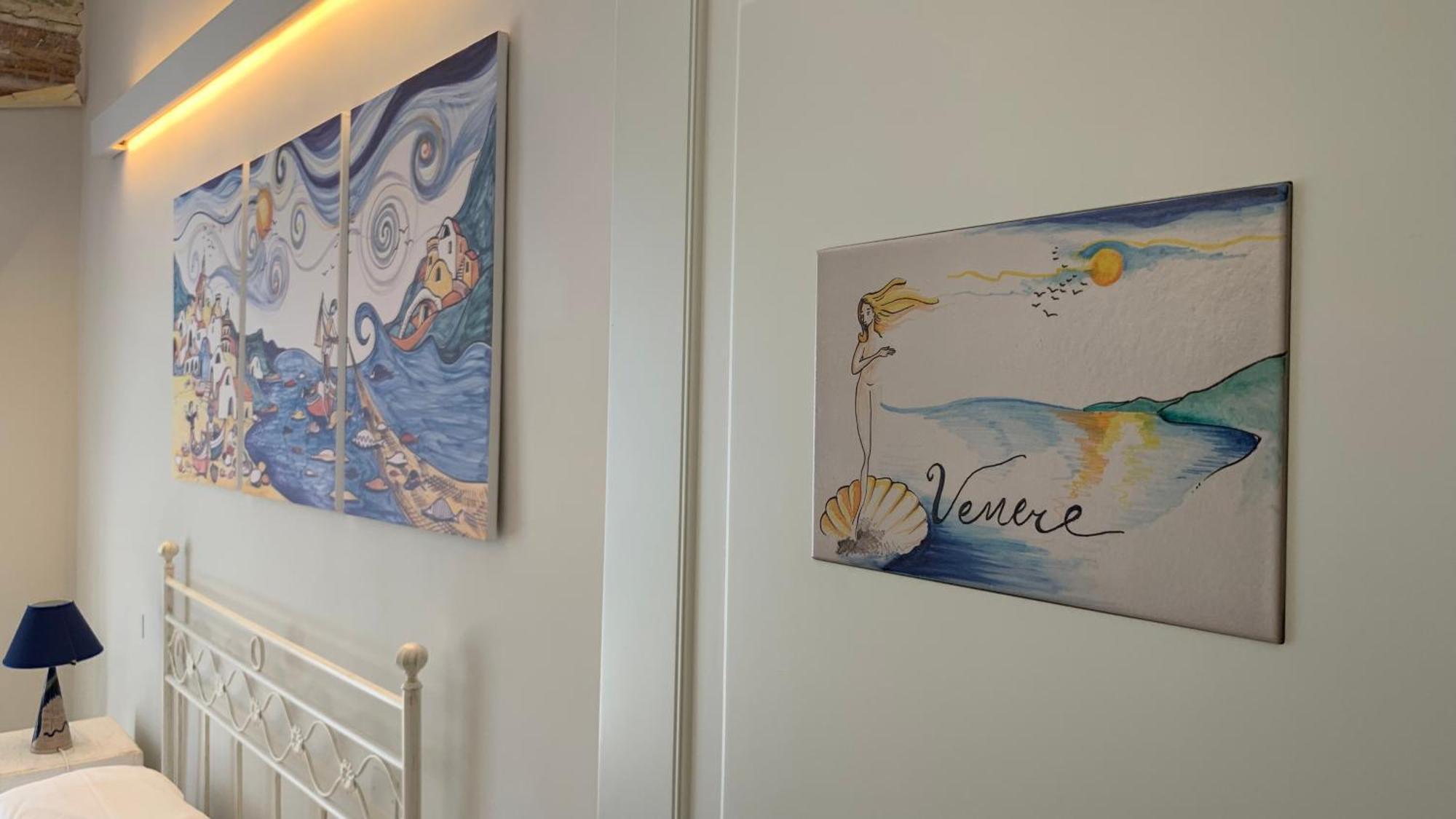 villa verde sul mare Vietri Exterior foto